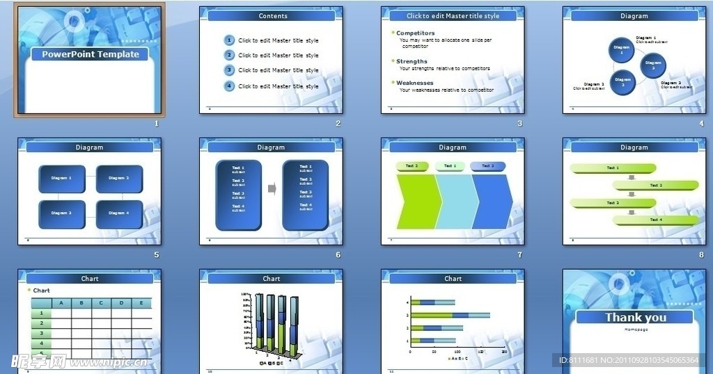 PPT 模板 PPT 背景素材图片