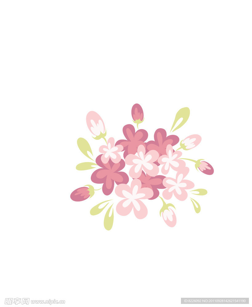 底纹花卉