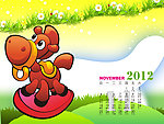 2012儿童台历