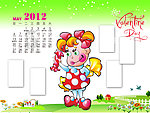 2012儿童台历