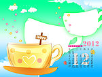 2012儿童台历