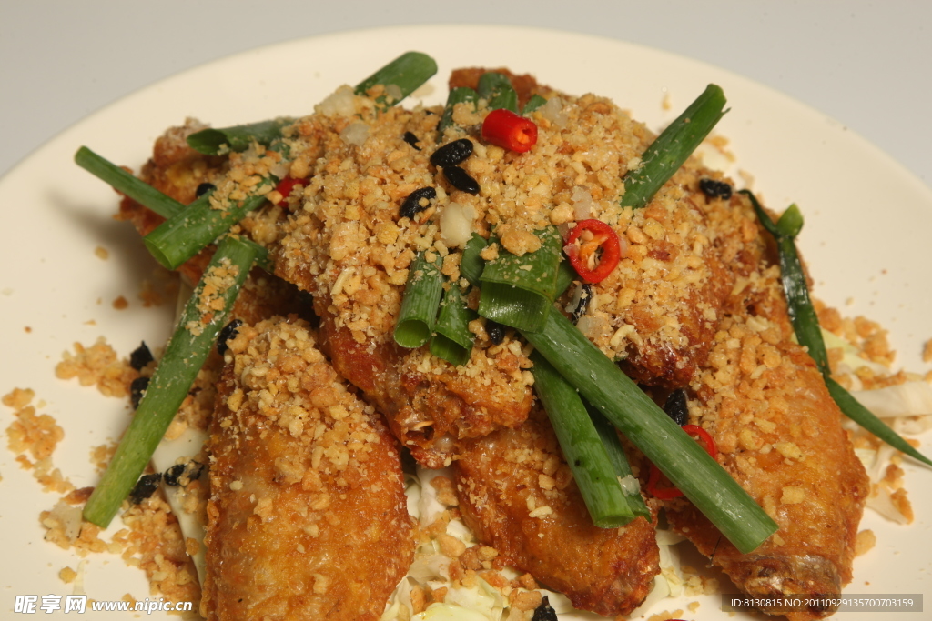 避风塘鸡中翼