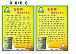 告知牌