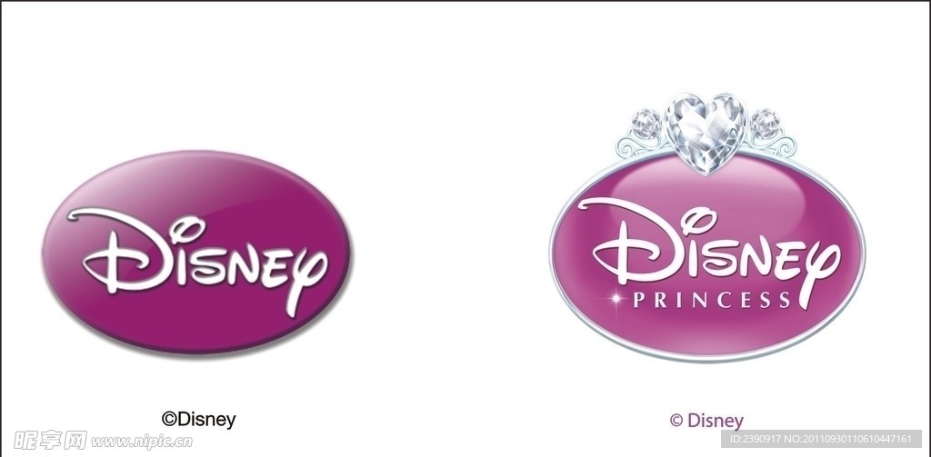 Disney标志（位图）