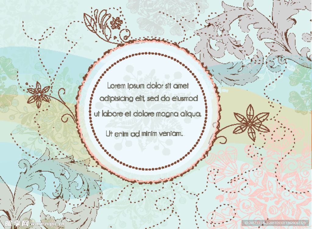 古典花纹欧式花纹底纹