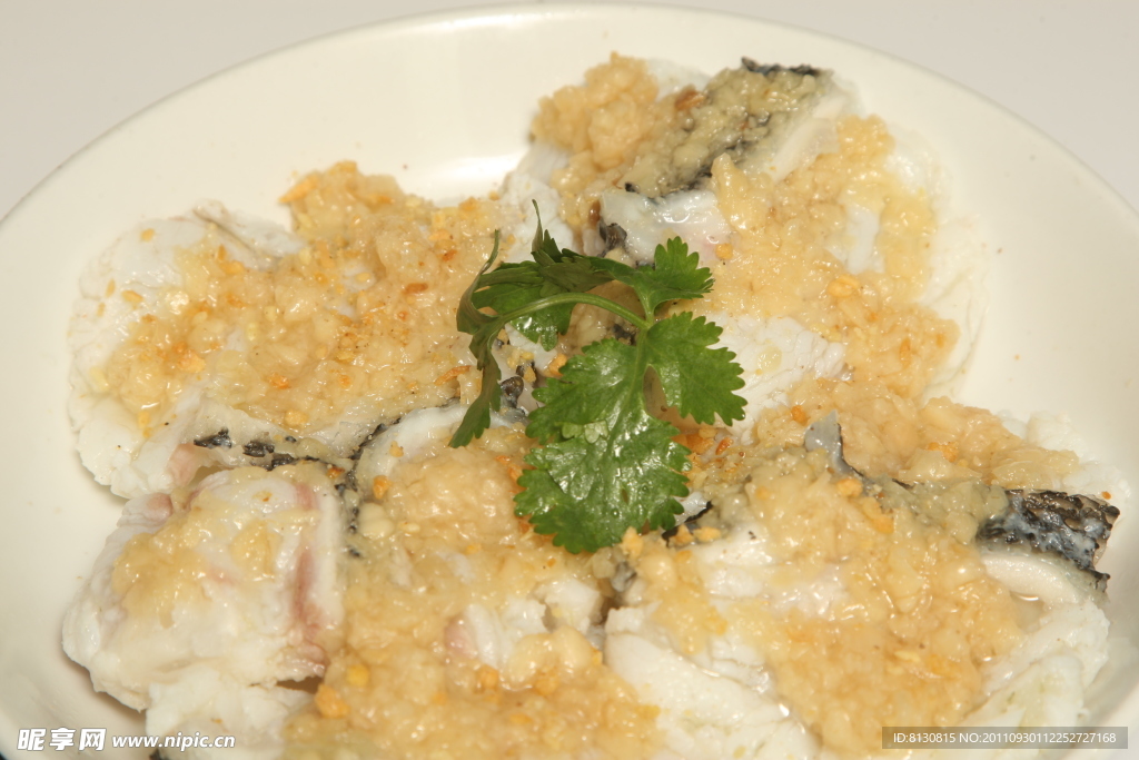 蒜蓉蒸龍躉鰭