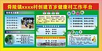 创建百岁健康村工作平台