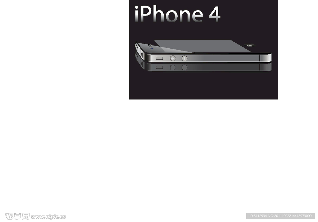苹果4 iphone4