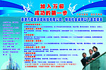 招聘展板