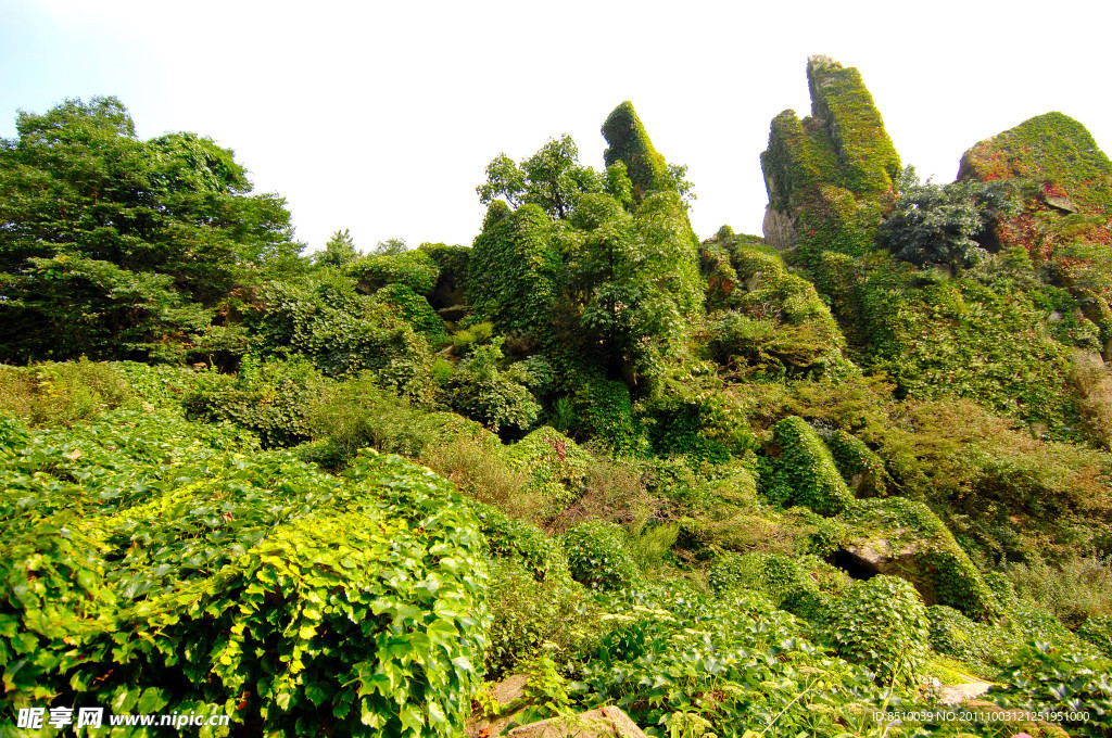 蒙山神雕峰