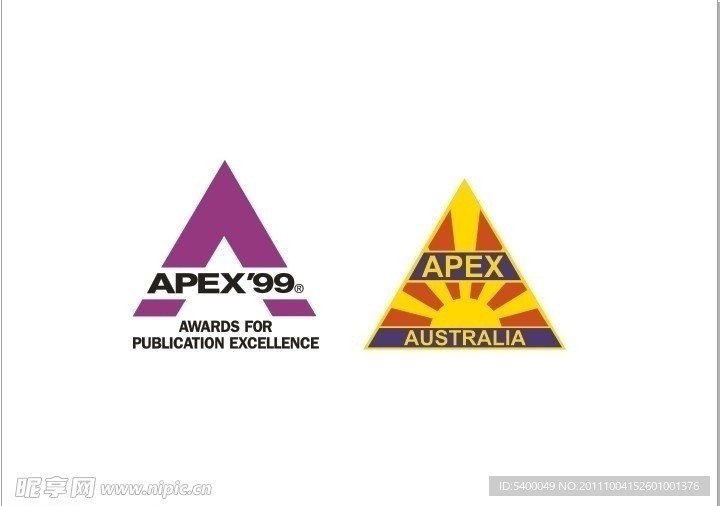 国际著名品牌APEX标志设计
