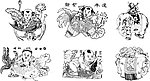 矢量 古典 图