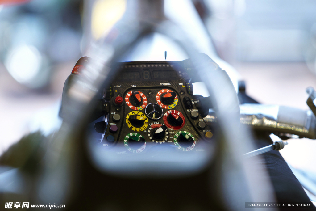F1方程式驾驶员仪表盘