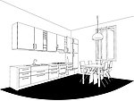 厨房餐厅室内设计图