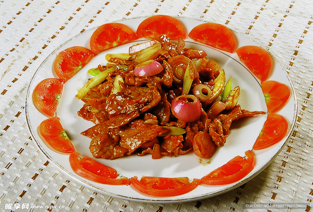 红葱头爆羊肉