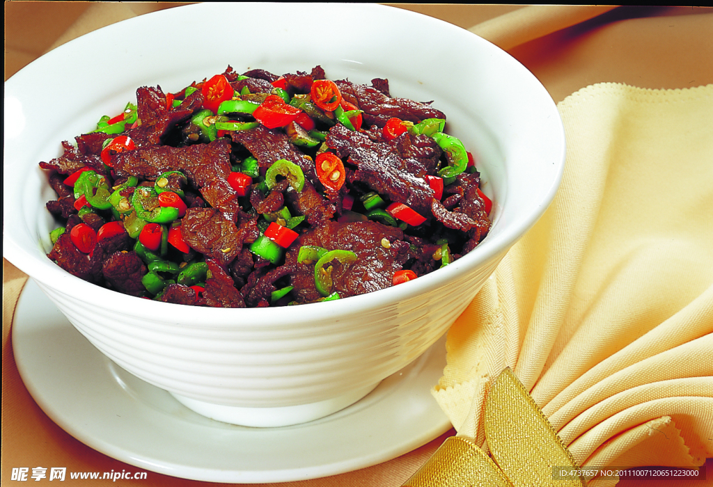 小炒黄牛肉