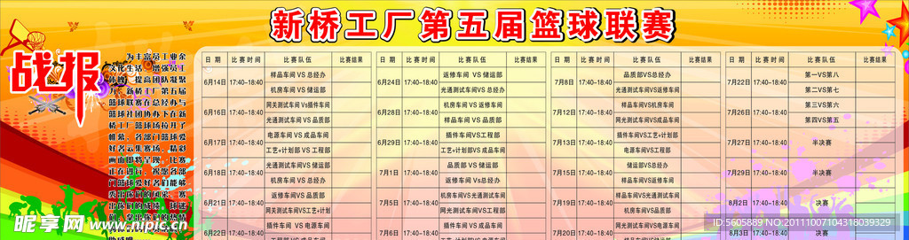 篮球战报