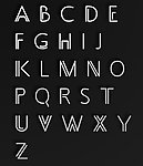 Adec英文字体