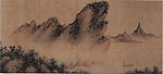 秋江晴渡图