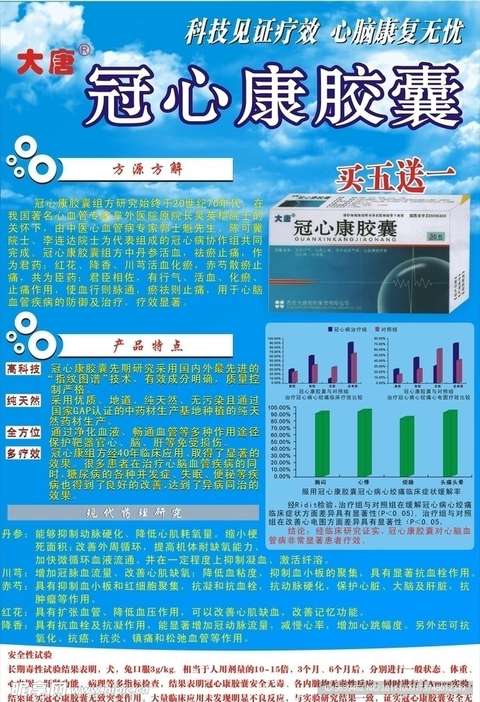 大唐冠心康胶囊
