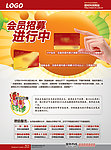 会员招募海报