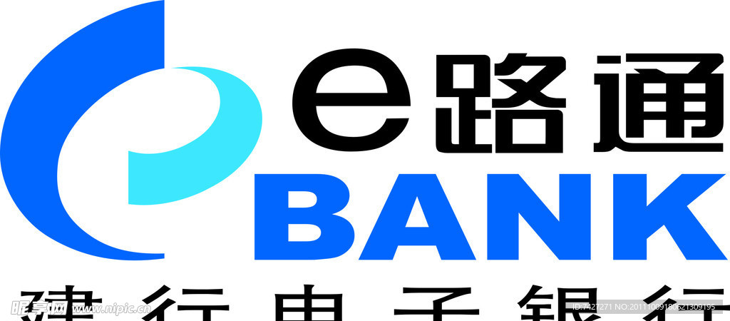 中国建设银行e路通logo