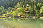 青山绿湖湖水山水
