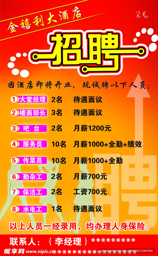 招聘海报