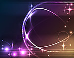 炫光动感线条星光梦幻背景