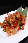 风味炒鹿筋