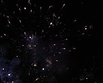 烟花绽放