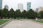 上海市中心街头照片