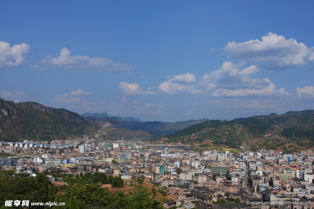 漂城一景