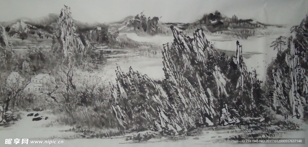 山水风景画