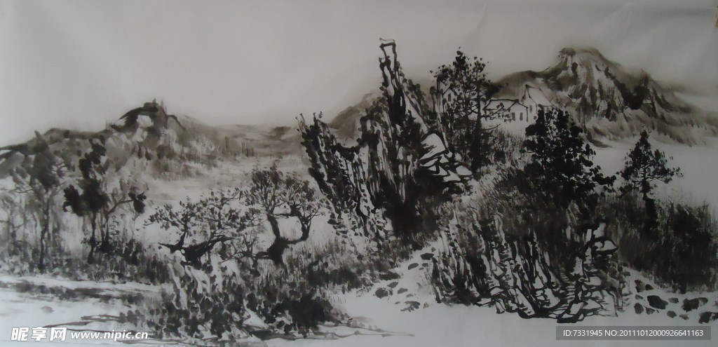 山水风景画