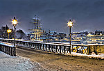 冬天夜景