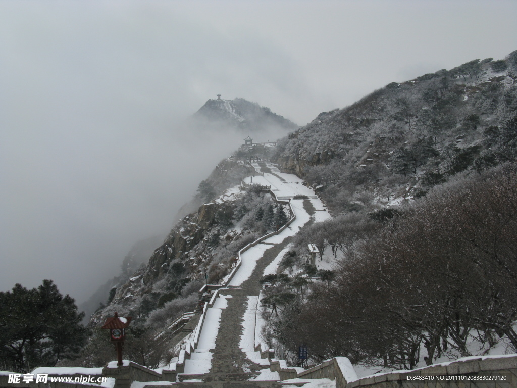 泰山云雾仙境