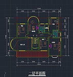农场别墅 建筑设计 CAD设计