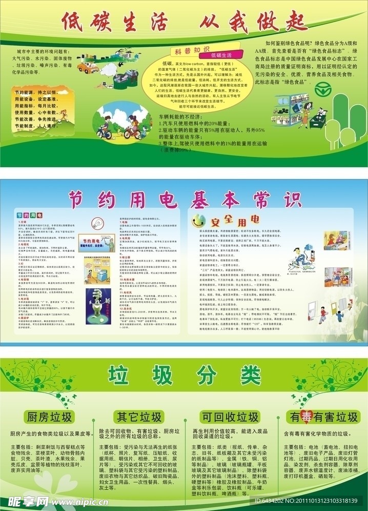 环保展板