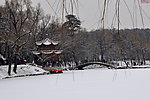 山庄雪景