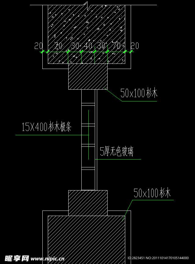 大雄宝殿重檐网窗玻璃结构图