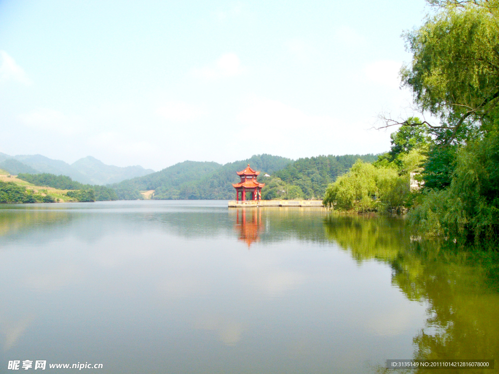 自然风景 水库