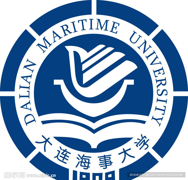 大连海事大学logo