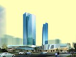 高层建筑效果图