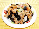 海蛰拌木耳