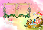 2012梦幻王国儿童年历（5月）