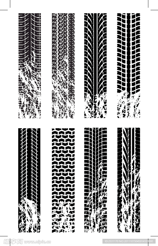 轮胎印背景