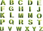立体字母