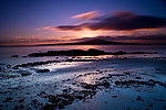 夕阳海边美景