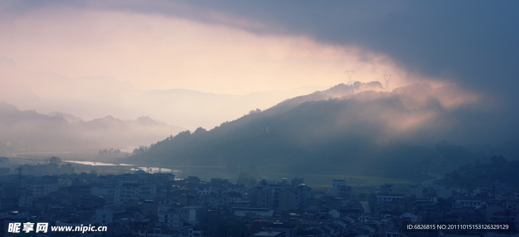 雾绕漂城